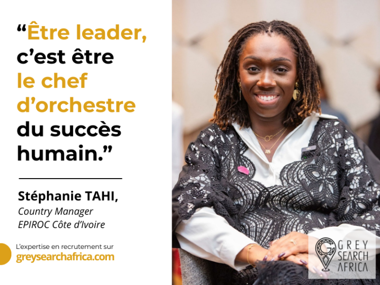 Portrait de leader – Stéphanie TAHI, Country Manager Epiroc Côte d’Ivoire